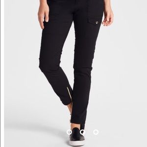 Jaanuu Black Skinny Cargo Pant Small